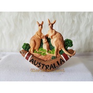 Souvenir FRIDGE MAGNET FRIDGE Holder Country By AUSTRALIA Kangaroo
