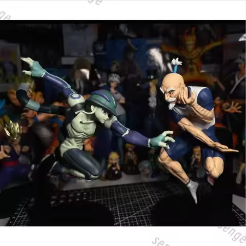 [Genuine in stock] Bandai BANPRESTO Hunter Vibration Stars Nitro & Meruem Duel Set Scenic Figures Or