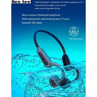 16GB MP3 Bluetooth Headset Bone Conduction HIFI Music Player IPX8 Waterproof Swimming Outdoor Sports
