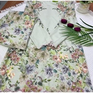 Preloved Kurung Mint Green