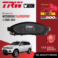 🔥คูปองลดอีก 14%🔥ผ้าเบรคหน้าหลัง Mitsubishi PAJERO SPORT PAJEROSPORT 2WD4WD ปี 2009-2014 TRW UTEC GDB