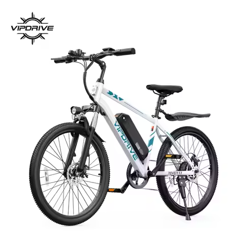 VIPDRIVE Adult Electric Bicycle, 750W Peak Electric Road Bike 48V 7.8Ah Battery, 24-inch E-Bike, Max