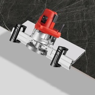 43-Degree Electric Tile Bevel Chamferer - 220V 1.8M Dust-Free Chamfering Machine for Tile Processing