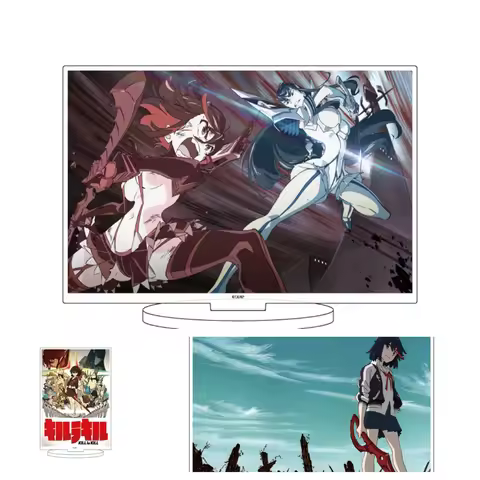 15CM Anime Kill La Kill Acrylic Stand Lycoris Recoil Cosplay Characters Ornament Accessories Goods C