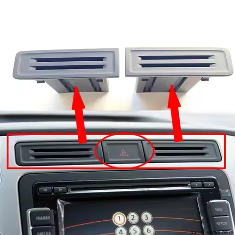 For VW Volkswagen Tiguan 2013-2017 Center console card holder Dashboard card box Card slot 5ND 858 3