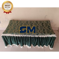 Sirta Maya Jaya | Taplak meja tamu rumbai bahan kain jok ukuran 120x60 cm
