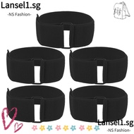 LANSELL 5pcs 3 Legged Race Bands, Elastic Tie Firm Bands Three Legged Race Games, Group Games Durabl