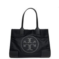 TORY BURCH - 雙T-LOGO尼龍肩背包 (黑)