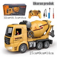 Jojotoy 2.4Ghz RC EXCAVATOR Alloy Remote Control Mainan RC Tracktor RC Truck 11 channels Excavator R