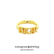 Khalifah Jewels 916 Gold Rings DIOR