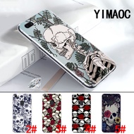 OPPO F11 F1 Plus R9 R9S R15 R17 Pro AX5S A7X AX7 75U human aesthetic skeleton TPU transparent Soft Case