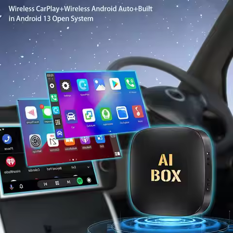 Wireless CarPlay Adapter Android Mini Box Adapter Car Play AI Box Android Wired Carplay to USB/USB-C