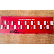 PCB TR FINAL 3U SANKEN 8 set pcb final 3u SANKEN