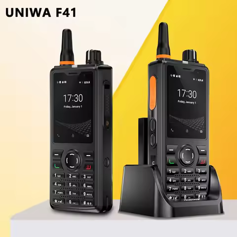 UNIWA 2.4" Zello Walkie Talkie F41 4G Smartphone Android 8.1 phone-y-communication Waterproof PTT 46