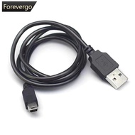 FOREVERGO 0.8/0.5M USB Cable V3 A Male to Mini B 5 Pin T Port MiniUSB for Devices MP3 MP4 Camera Mob