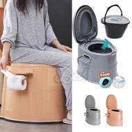 BEST Portable Toilet Bowl Adult Pregnant Women Elderly Toilet Mangkuk Tandas Duduk Cangkung Jamban Chair