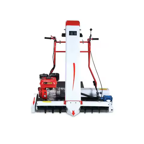 Grain harvester Automatic bagging rice, corn, wheat, grain harvesting self-propelled grain suction m