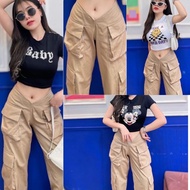 Vintage Cargo Pants Jeans Y2k Model Cargo Pants Women Baggy Pants Y2k Pants
