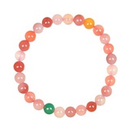 【正佳珠寶】鹽源瑪瑙 頂級川料糖果鹽源 6.4-6.8mm 鹽源瑪瑙手珠