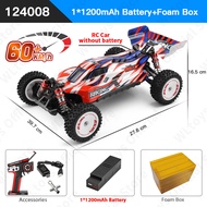[Op008] รถแข่งมืออาชีพรถ RC WLtoys 124008 144010 124007 4WD ความเร็วสูงไม่แปรงถ่านไฟฟ้ารถออฟโรดของเล