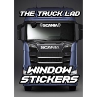 SCANIA GRIFFIN LOGO WINDOW VINYL STICKER X1 SCANIA VABIS V8 TOPLINE STREAMLINE
