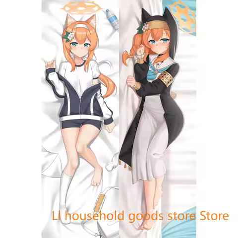 Blue Archive Iochi Marī Hugging Body Pillowcase Anime Cosplay Dakimakura Pillows Case