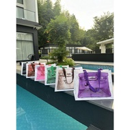 2024 INS blogger's parody creative grocerybags platinum bag remake fashion blogger's same fitness an