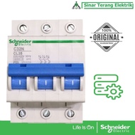 Schneider Electric Mcb Pln Head biru C32N 3P 35A Cl35