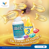 Halal Foods Advanced Omega 3 Fish Oil Supplement 1000mg