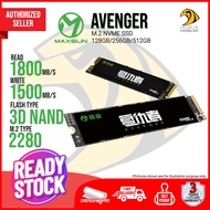 Maxsun Avenger M.2 NVME SSD 128GB/256GB/512GB