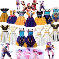 Halloween KPOP Demon Hunter Girl Group COS Dress Demon Hunter Lumi Zomi La Children's Stage Costume