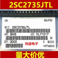 3PCS 2SC2735JTL Silk Printing JC 2SC2735 Dual Polar Transistor SOT23