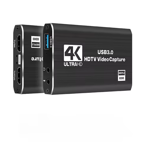 USB 3.0 4K HDTV Capture Card 1080P 60Hz HD Video Recorder Grabber Gaming Capture Card for PS4/Xbox/P