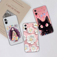Casing For Samsung Galaxy F06 F16 5G Case Creative Cartoon Pattern Clear Soft Silicone Anti Slip Pro