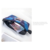 KPop Demon Hunters Wallet Popular Zipper Wallet Cartoon Children's Wallet Coin Paper Currency Storag