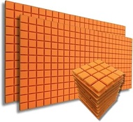 MMT ACOUSTIX ® Soundproofing Turbo Acoustic Foam Panels, 2x Echo Reduction + Noise Absorption, 3D De