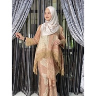Bridesmaids juwita. Batik lace with instant pario. Baju kurung trendy and viral. Kenduri outfits and suitable for event