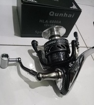 Reel Spinning Qunhai Hla 6000 Body Kuat 12+1 Ball Bearings