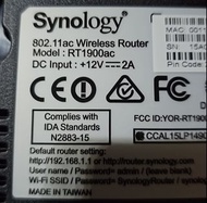 Synology 
RT1900ac
Dual-Band WiFi Router 

👉🏻有意購買直接留電話聯絡👈🏻
⭐️Carousell回覆訊息限制⭐️
⛔️沒有留電話預約不設回覆⛔️
👇🏻留電話