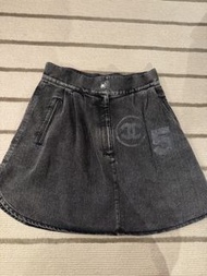 Chanel skirt denim