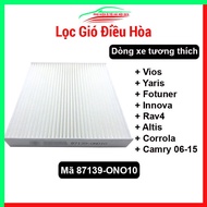 Air conditioner air filter for Toyota Vios, Yaris, Fortuner, Innova, Rav4, Altis, Corrola, Camry 200