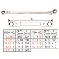Extra Long Double Ring 72T Ratchet Wrench FL Series