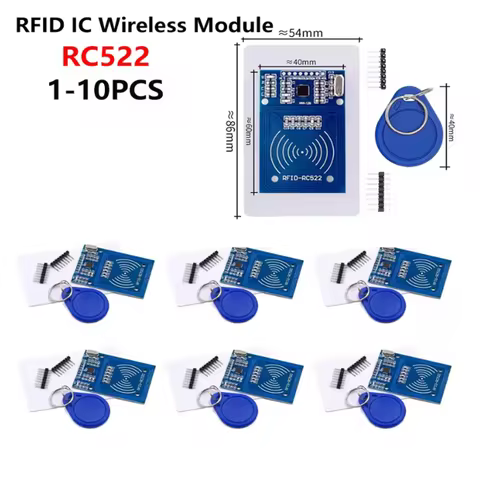 MFRC-522 RC-522 RC522 Antenna RFID IC Wireless Module For Arduino IC KEY SPI Writer Reader IC Card P