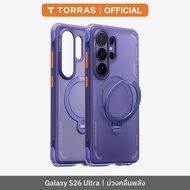 Torras Q3Air ° ขาตั้งแม่เหล็ก S26 Samsungเคสพิเศษป้องกันเกรดทหารกันกระแทก Tutup Lensa Kamera เข้ารูป