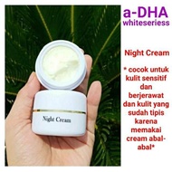 Cream malam a DHA Original dosis sedang skincare pemutih