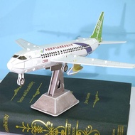 Building block toy splicing toy C919 aircraft model manual aircraft model assembly assembly 3d three