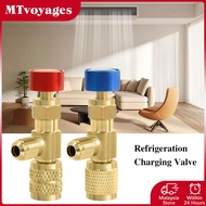 R410A R32 R22 Refrigeration Charging Valve Adapter R410A R32 R22 Quick Coupling Refrigeration Chargi