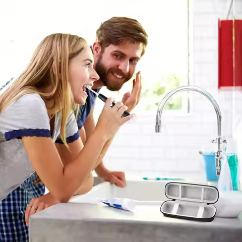 Toothbrush Travel Case for Sonicare ProtectiveClean 4100 6100 5100 6500 7500/ -B Pro 1000 5000 7500 