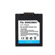 Battery CGAS006E/BMA7 For PANASONIC BP-DC5-E DMC-FZ30PP DMC-FZ18EG-S CGR-S006A/1B BP-DC5U Camera Bat