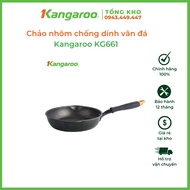 Kangaroo KG661 stone-patterned non-stick aluminum pan, size 20-24-26-28cm